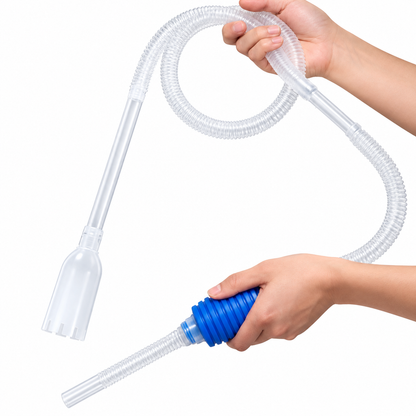 Kit Aquarium Cleaning Tool 1.4m Water Changer Gravel