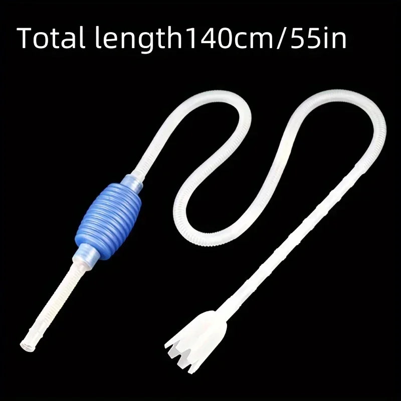 Kit Aquarium Cleaning Tool 1.4m Water Changer Gravel