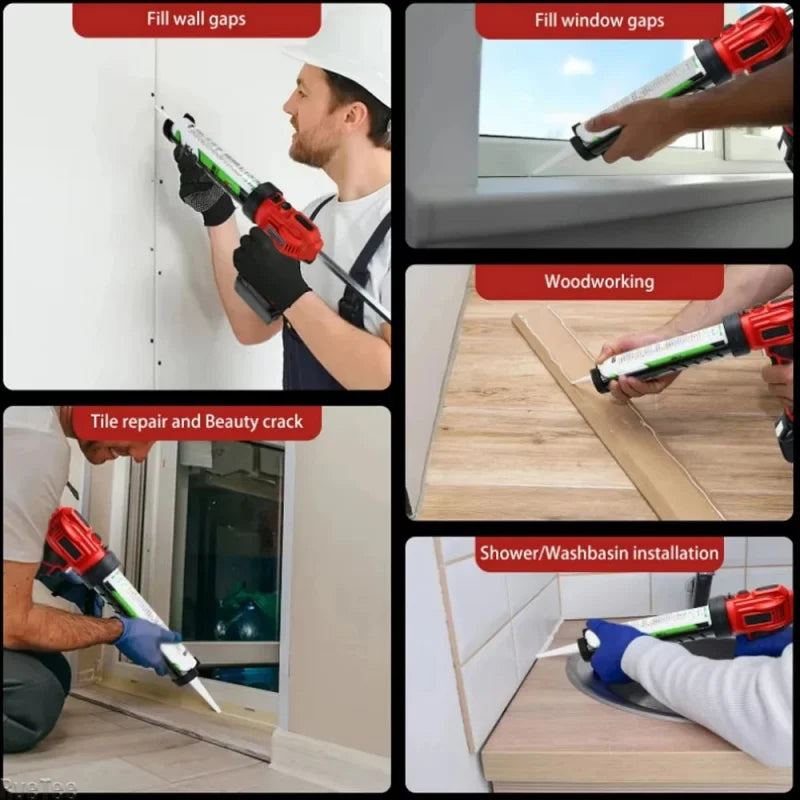 Electric Caulking Gun For Makita 21V Battery Cordless Silicone Gun