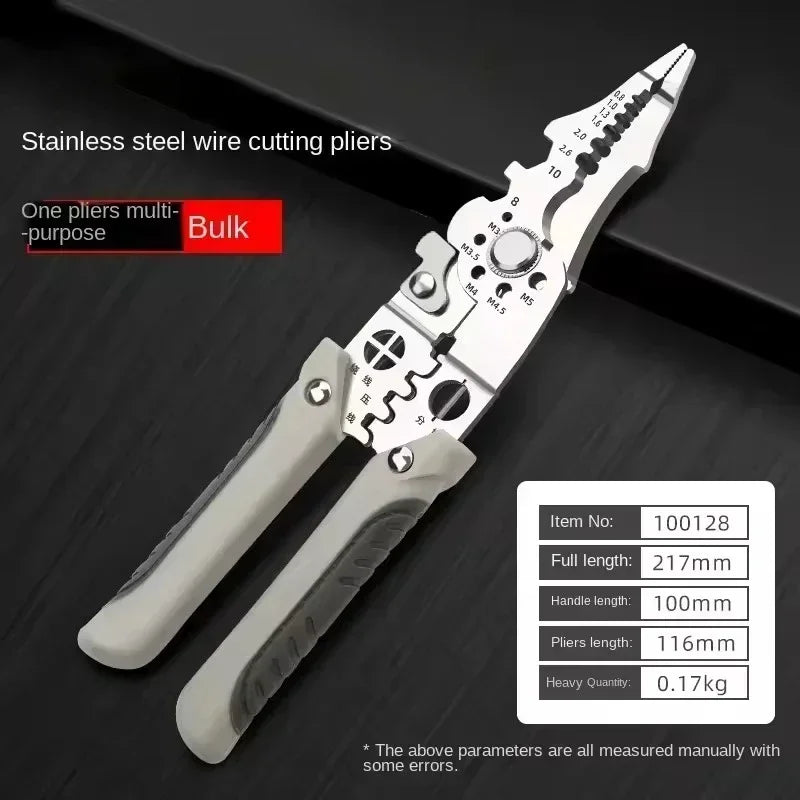 Multi Functional Electrician Pliers For Wire Splitting